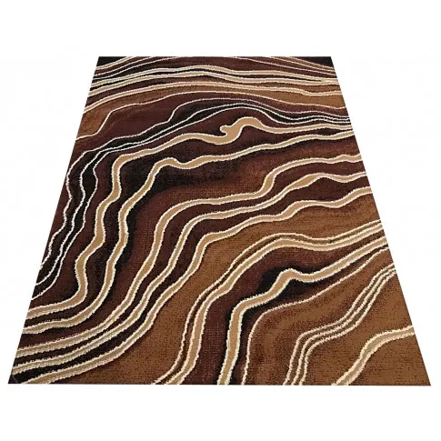 Prostokątny dywan z falistymi wzorami Gertis