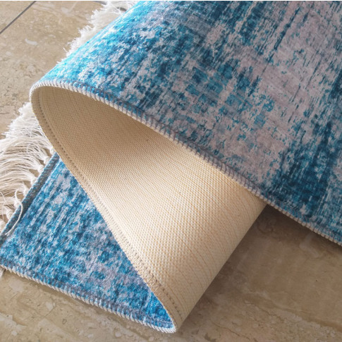 Nowoczesny dywan niebieski Aknala 4X