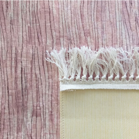 Minimalistyczny dywan rozowy Aknala 4X kolor 2