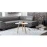 Zdjęcie minimalistyczny biały stolik kawowy Lindo 6X - sklep Edinos.pl