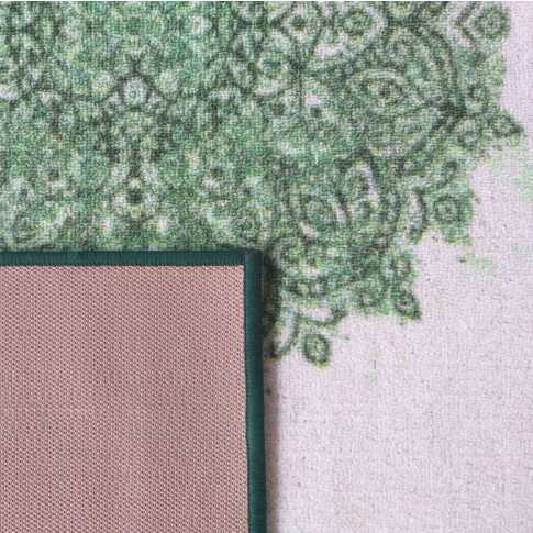 Zielony dywan dekoracyjny Pristo