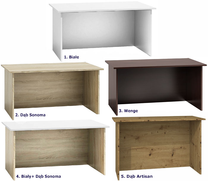 Biurko komputerowe 120x60 cm Hirell