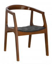 Drewniane krzesło orzech - Morio w sklepie Edinos.pl