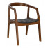 Drewniane krzesło Morio orzech