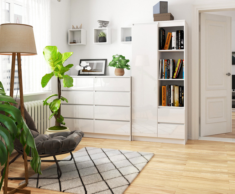 Skandynawski regał Tiare 4X