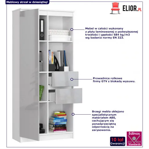 regał z półkami Avera 4X