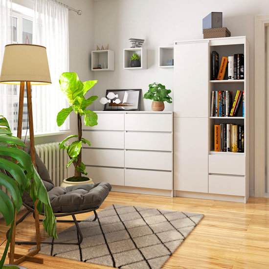 Zamykany regał Tiare 3X