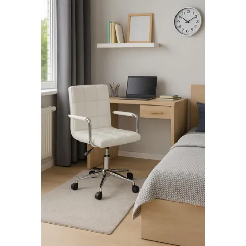 Szczegółowe zdjęcie nr 6 produktu Fioletowe krzesło do biurka młodzieżowe - Petuli 2X