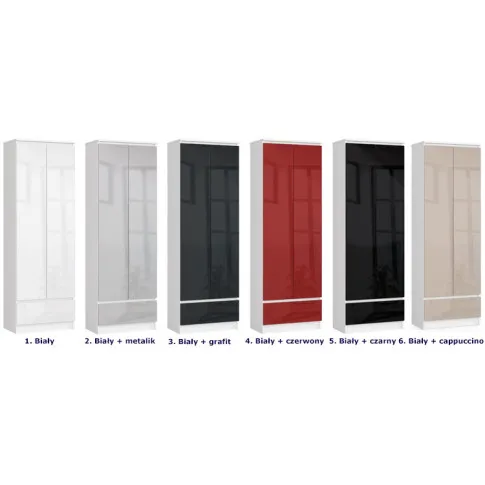 regał do gabinetu Prima 4X kolory