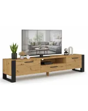 Szafka RTV dąb artisan 200 - Everol 4X w sklepie Edinos.pl