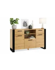 Duża komoda dąb artisan - Everol 5X w sklepie Edinos.pl