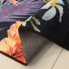 Kolorowy prostokątny dywan w kwiaty Mildon