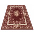 Czerwony prostokątny dywan we wzory - Madson