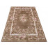 Brązowy prostokątny dywan we wzory - Madson