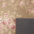 Klasyczny prostokątny dywan we wzory cappucino Madson