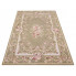Prostokątny dywan cappucino w kwiaty - Madson