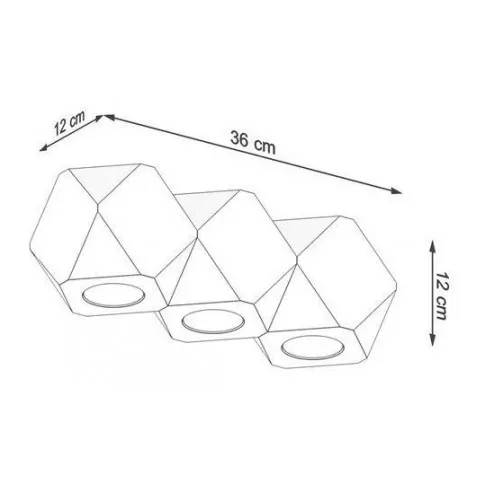 Wymiary plafonu S356-Prefix