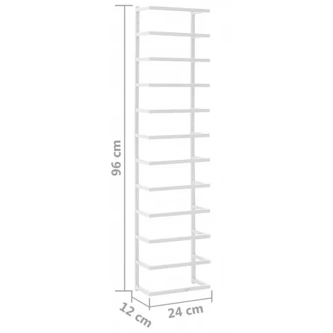 Wieszak na ręczniki drabina 12 szczebli Metari 4X