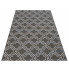 Szaro-biały nowoczesny dywan - Bonix