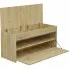 Szczegółowe zdjęcie nr 7 produktu Siedzisko z szafką na buty do przedpokoju Cella 3X - dąb sonoma