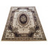 Brązowy klasyczny dywan we wzory - Turris