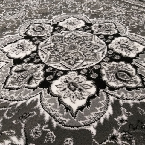 Szary dekoracyjny dywan do salonu Marhal
