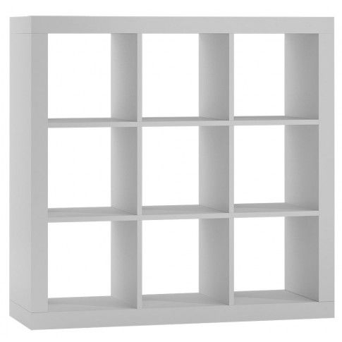 Zdjęcie produktu Regał kwadrat Idris 4X - biały.
