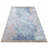 Niebieski nowoczesny dywan we wzory Gartix