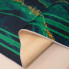 Ciemnozielony miękki dywan w stylu nowoczesnym Rubenso