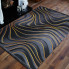 Prostokątny szary dywan dekoracyjny Rendez 4X