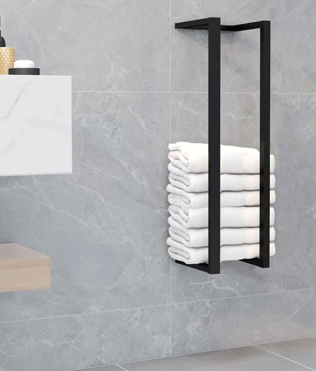 Loftowy wieszak na ręczniki do łazienki Raxin 4X