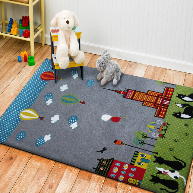 Dywan dziecięcy miasto Lilit