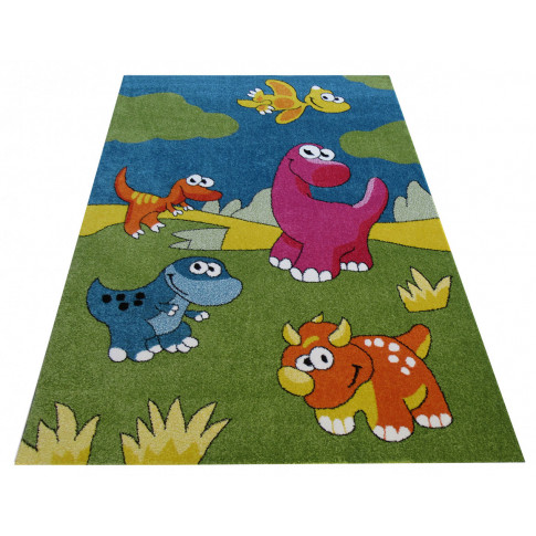 Dziecięcy dywanik w dinozaury Timoti
