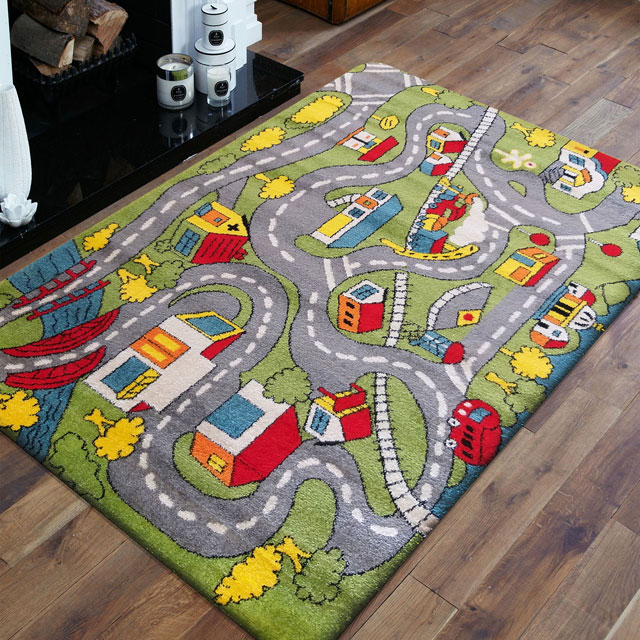 Dywan dziecięcy chłopięcy ulice Mizi