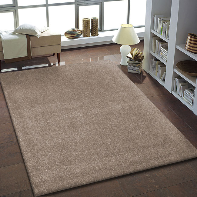 Beżowy prostokątny dywan do salonu i sypialni Bernis 2X
