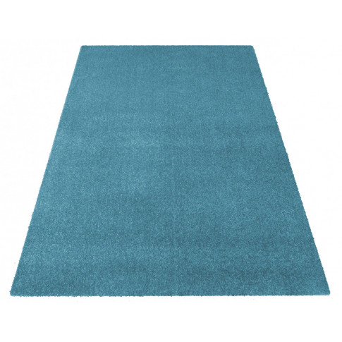 Niebieski dywan nowoczesny do salonu Bernis 2X