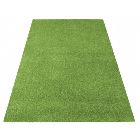 Zielony nowoczesny dywan do salonu Bernis 2X