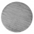 Szary okrągły nowoczesny dywan - Bernis 3X
