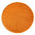 Pomarańczowy okrągły dywan młodzieżowy - Bernis 3X