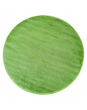 Zielony nowoczesny dywan koło - Bernis 3X w sklepie Edinos.pl