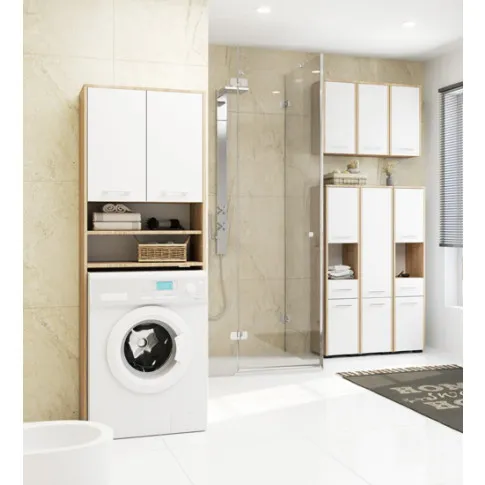 nowoczesna szafka nad pralke