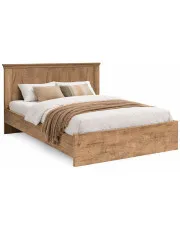 Łóżko dwuosobowe 160x200 kraft złoty - Metro 9X w sklepie Edinos.pl