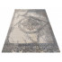 Szary prostokątny dywan rozeta - Vasco 3S