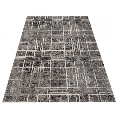 Szary nowoczesny dywan do salonu Senegalo 5X