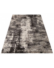 Szary nowoczesny miękki dywan we wzory - Roseto 5X