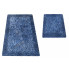 Granatowe dywaniki łazienkowe 2 sztuki Heris