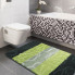 Zielone nowoczesne dywaniki do łazienki Visto