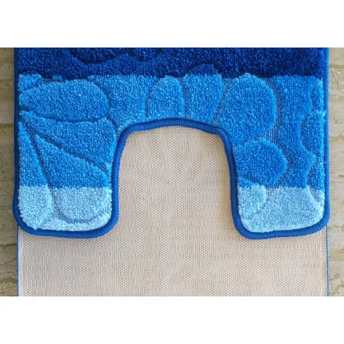 Niebieski komplet dywanikow Visto 4X