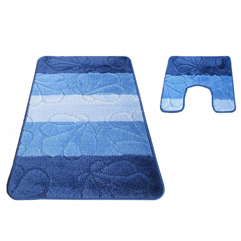 Niebieski zestaw dywanikow Visto 4X
