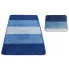 Niebieskie nowoczesne dywaniki do łazienki - Herion 3X